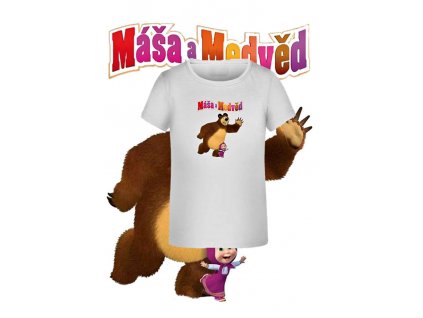 tričko Máša a medvěd