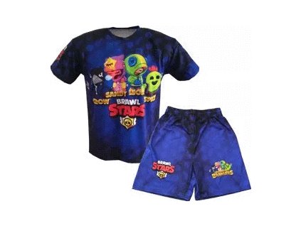 komplet Brawl Stars modrý PE