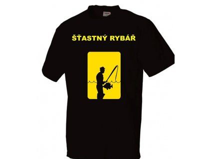 Rybářské tričko,Šťastný rybář