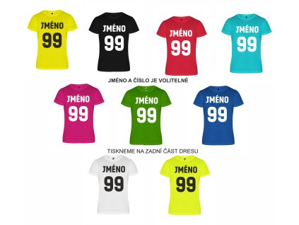 Fotbalový dres s vlastním jménem