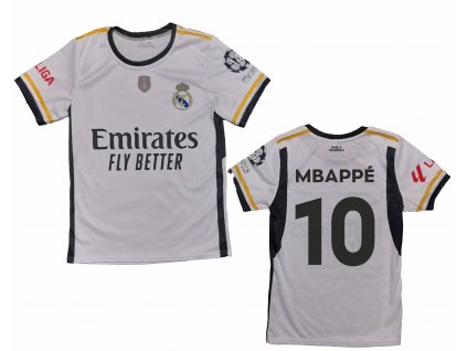 Fotbalový dres Mbappé Real Madrid