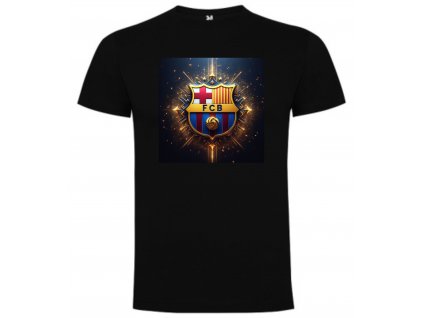 Tričko FC Barcelona gold