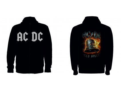 Mikina AC/DC propínací