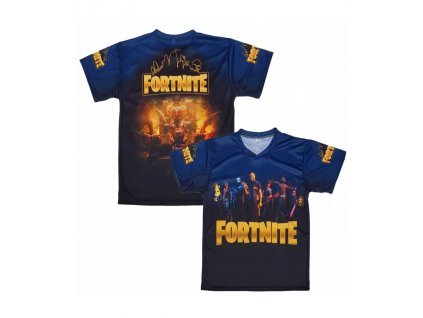 Tričko Fortnite zlatavé