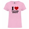 Tričko Taylor Swift 6643 I love dámské