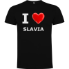 Tričko I love SLAVIA