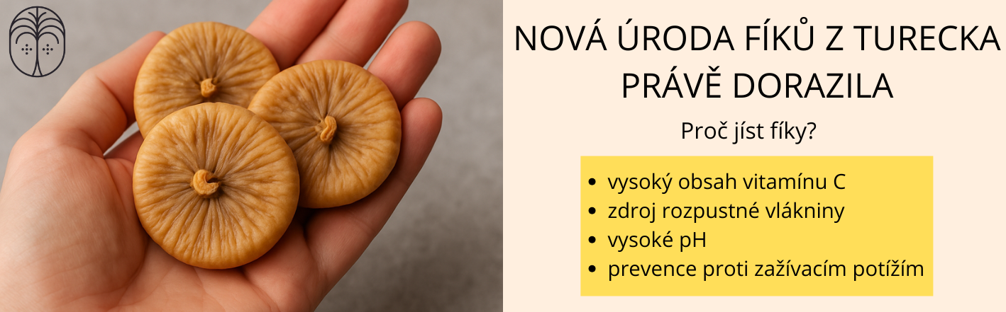 Nový úroda fíků z Turecka