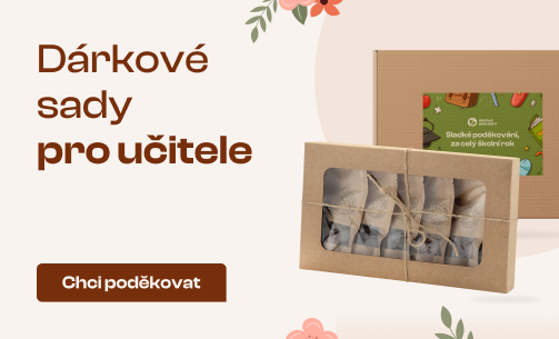 Dárkové sady datlových bonbónů pro učitele a učitelky