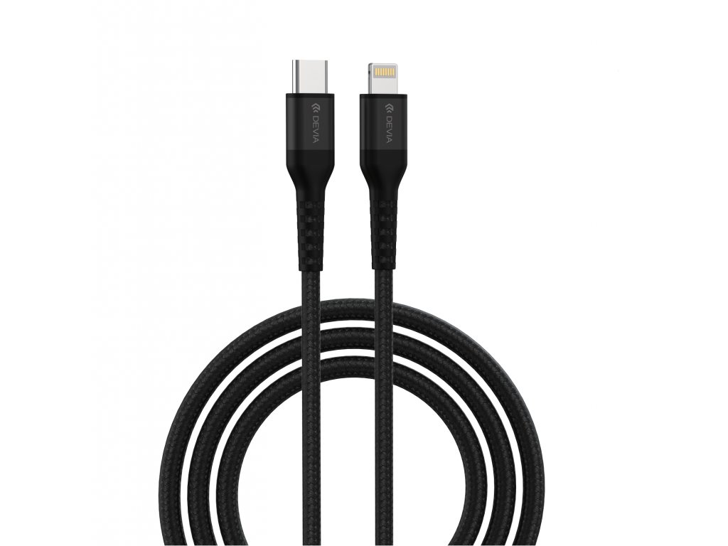DEVIA kabel USB PD type C-Lightning 20W