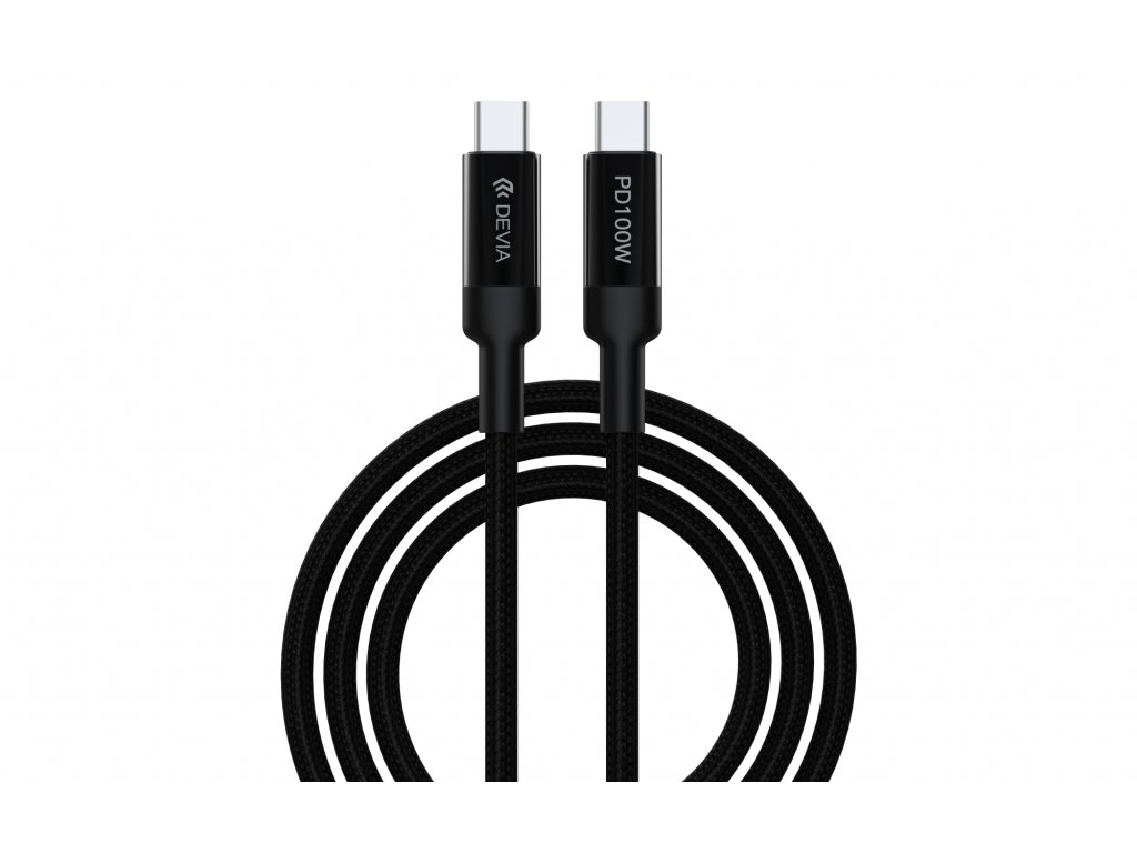 DEVIA kabel USB PD type C-C 100W