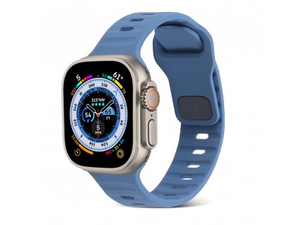 Řemínek pro Apple watch silikonový sportovní 38/40/41mm modrý