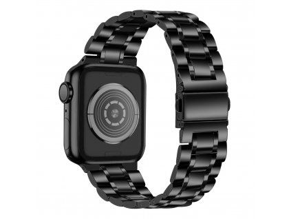 10122 reminek pro apple watch kovovy exquisite 38 40 41mm cerny