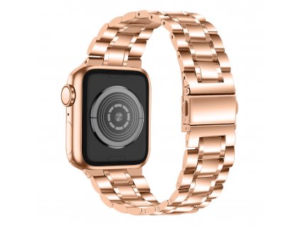 Řemínek pro Apple watch kovový Exquisite 38/40/41mm rose gold