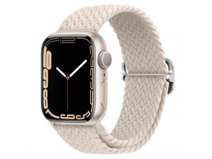 10152 reminek pro apple watch nylonovy 38 40 41mm starlight