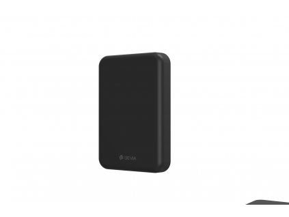 10919 devia powerbank 5000mah pd 20w magnet bezdrat cerna
