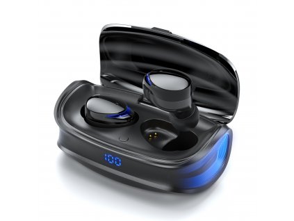 DEVIA sluchátka TWS Joy A9,  černé