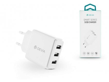 DEVIA nabíječka do sítě SMART 3xUSB