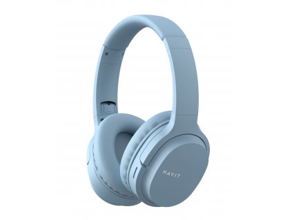 HAVIT sluchátka bluetooth přes hlavu I62 modré