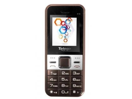 Mobilní telefon TELEGO X15 coffee