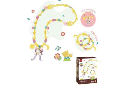 DK DIY Blocks náhrdelník - Levandule