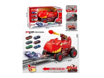 DK DINO auto na kolejích T-Rex