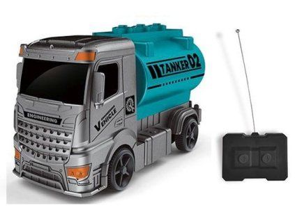 13192 paktat rc truck mini 2 ch technik cisterna modra