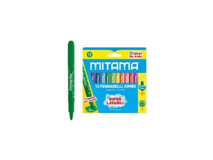 MITAMA Fixy pratelné JUMBO 5mm/12ks
