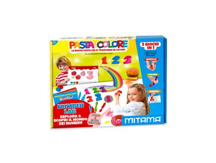 MITAMA Modelovací hmota barevná NUMBER LAB