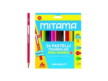 13495 13495 mitama pastelky trojhranne 3 3mm 24ks