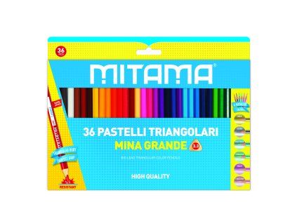 13498 13498 mitama pastelky trojhranne 3 3mm 36ks
