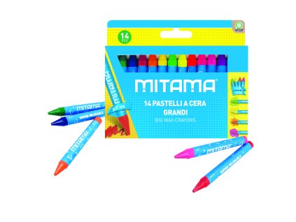 MITAMA Voskovky pratelné BIG 14ks