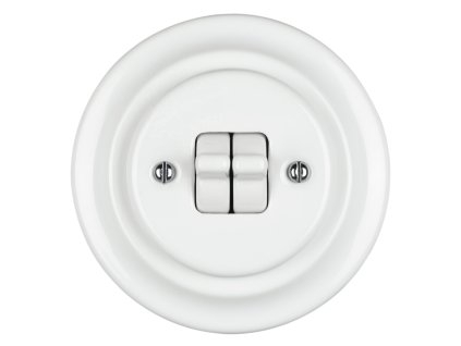 vypinac dvojpackovy bily srameckem