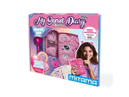 MITAMA deník secret set KAWAI "CAT"