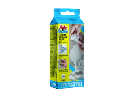 MITAMA Modelovací hmota bílá 250g