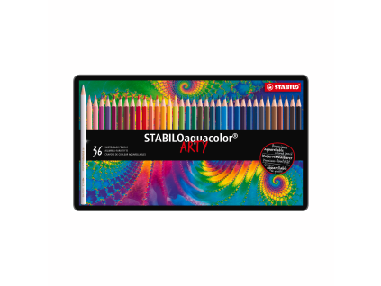 STABILO Aquacolor 36ks sada v plechu