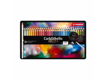 STABILO CarbOthello ARTY+ 60ks sada v plechu