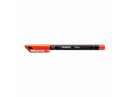 STABILO OHPen universal superfine červená