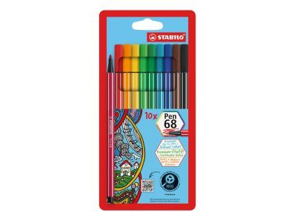 14998 stabilo pen 68 10ks