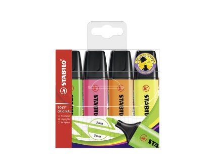 STABILO BOSS ORIGINAL 4ks  …5695