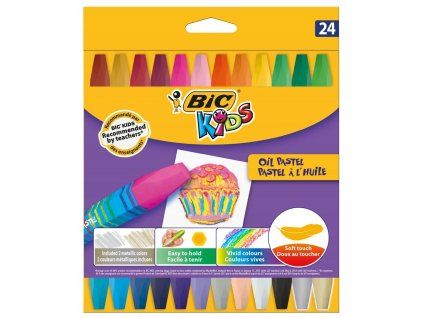 BIC olejové pastely 24ks