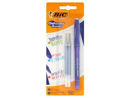BIC smazatelné pero Ilusion 1+2 náplně