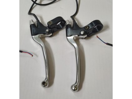 Sada brzdových pák pro elektrokola