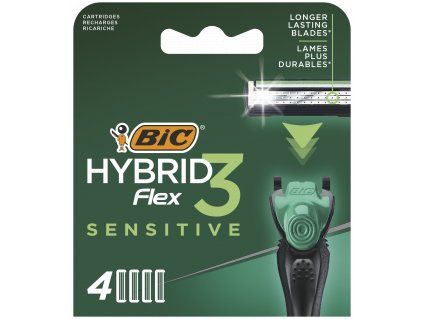 6231 bic nahradni hlavice flex3 sens 4ks