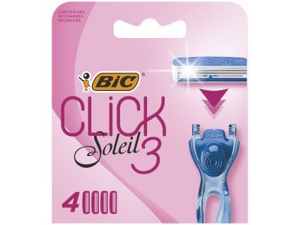 6237 3 bic nahradni hlavice soleil click 4ks