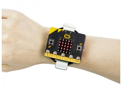 YAHBOOM DIY chytré hodinky wrist:bit na bázi BBC:Micro.bit kompatibilní s MakeCode / Python