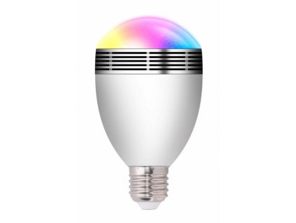 Barevná smart žárovka s BT repro, sada 2+1