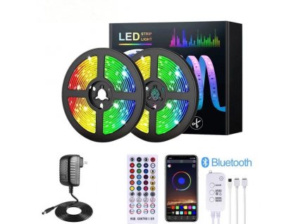 LED RGB páska DD-005App, SMD2835, 40tlačítek, IP65 , 15m