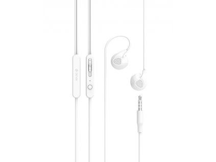 DEVIA sluchátka D2,  bílá