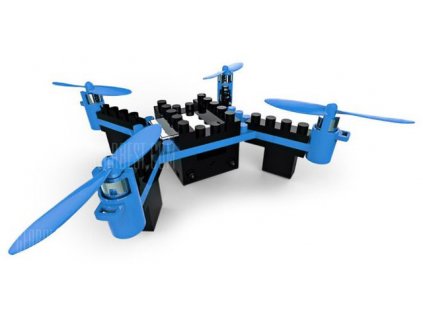 HELIWAY dron DIY 902H modrý