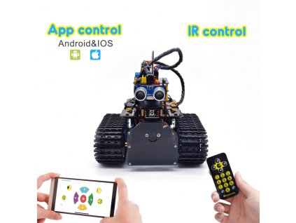 Arduino mini robotický tank V2
